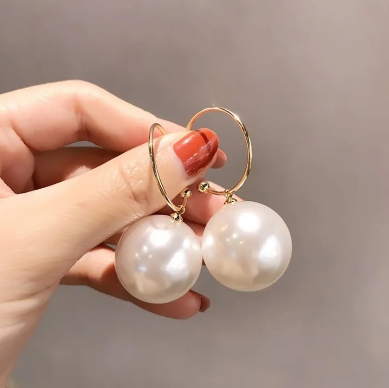 Maréa – Luxe Drop Pearl Earrings