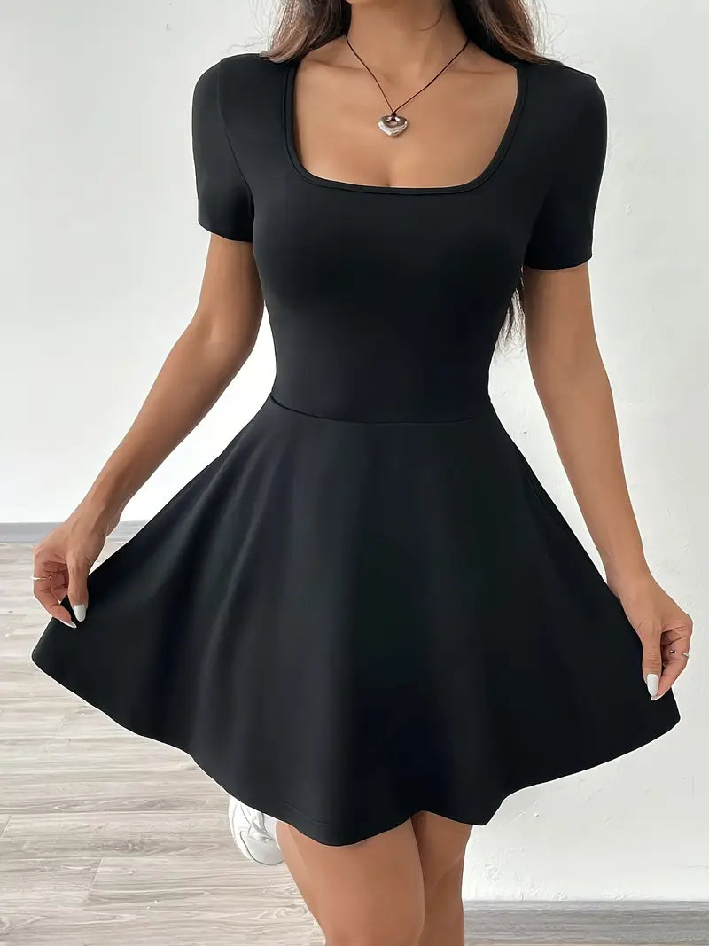 HARPER™ WOMEN’S PINK SHORT SLEEVE CASUAL DRESS