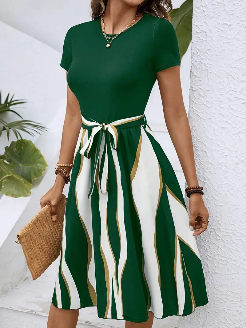 SOPHIA™ WOMEN'S A-LINE MIDI DRESS