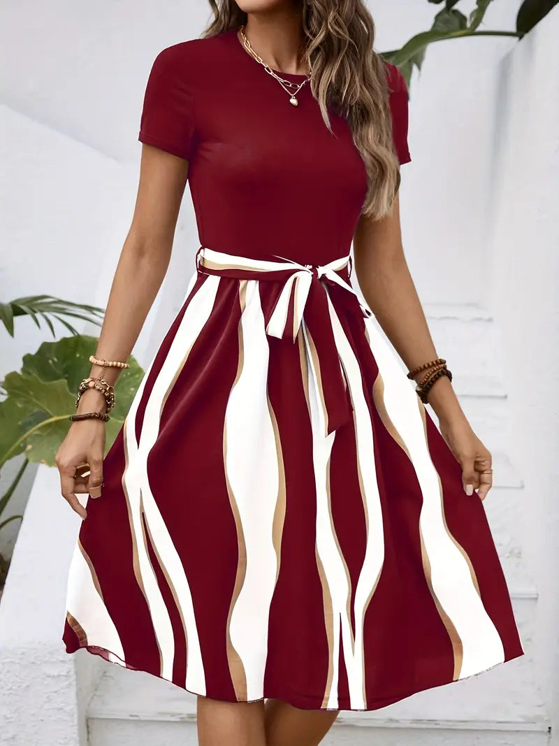 SOPHIA™ WOMEN'S A-LINE MIDI DRESS