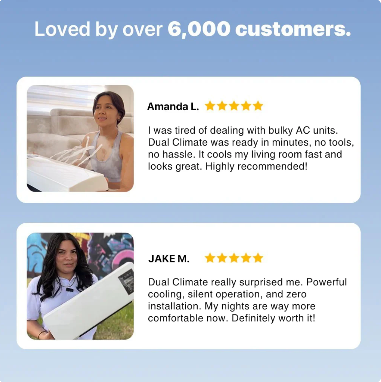 DualClimate - Dual Air Conditioner [SPECIAL OFFER]