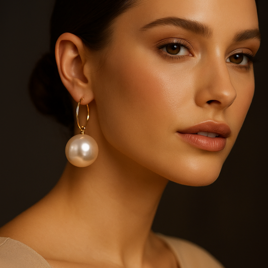 Maréa – Luxe Drop Pearl Earrings