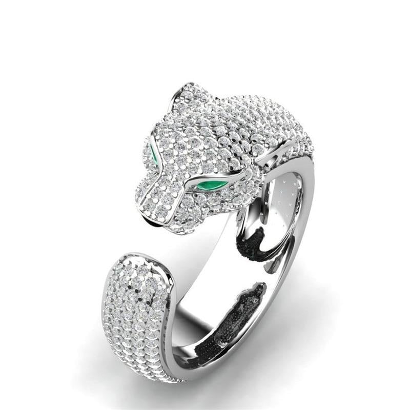 Amazona – Wild Grace Panther Ring