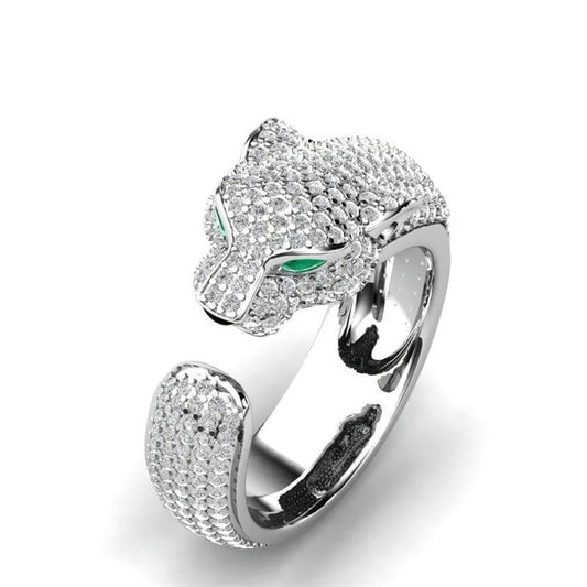 Amazona – Wild Grace Panther Ring